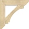 Ekena Millwork Imperial Slat Rough Sawn Bracket w/ Offset Brace, Douglas Fir, 8"W x 34"D x 34"H BKT0806X34X34IMP06RDF - alternate 3